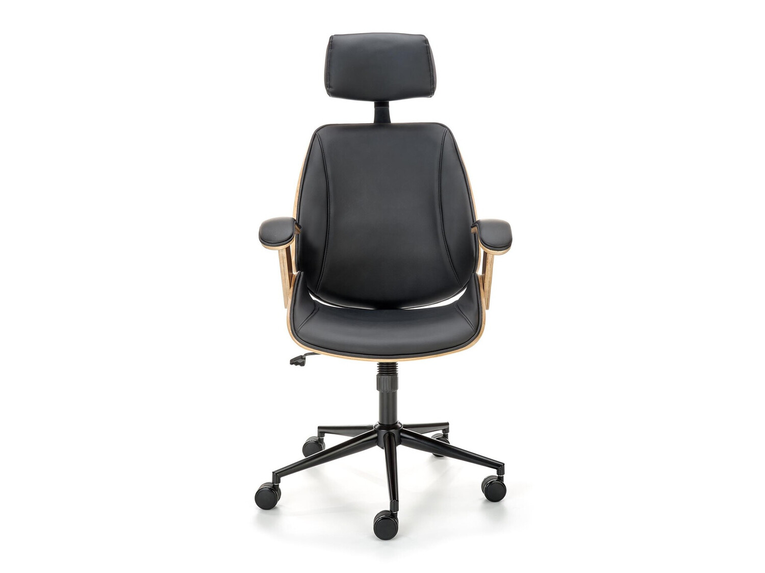 Irodai szék Houston 1490 (Fekete + Dió)