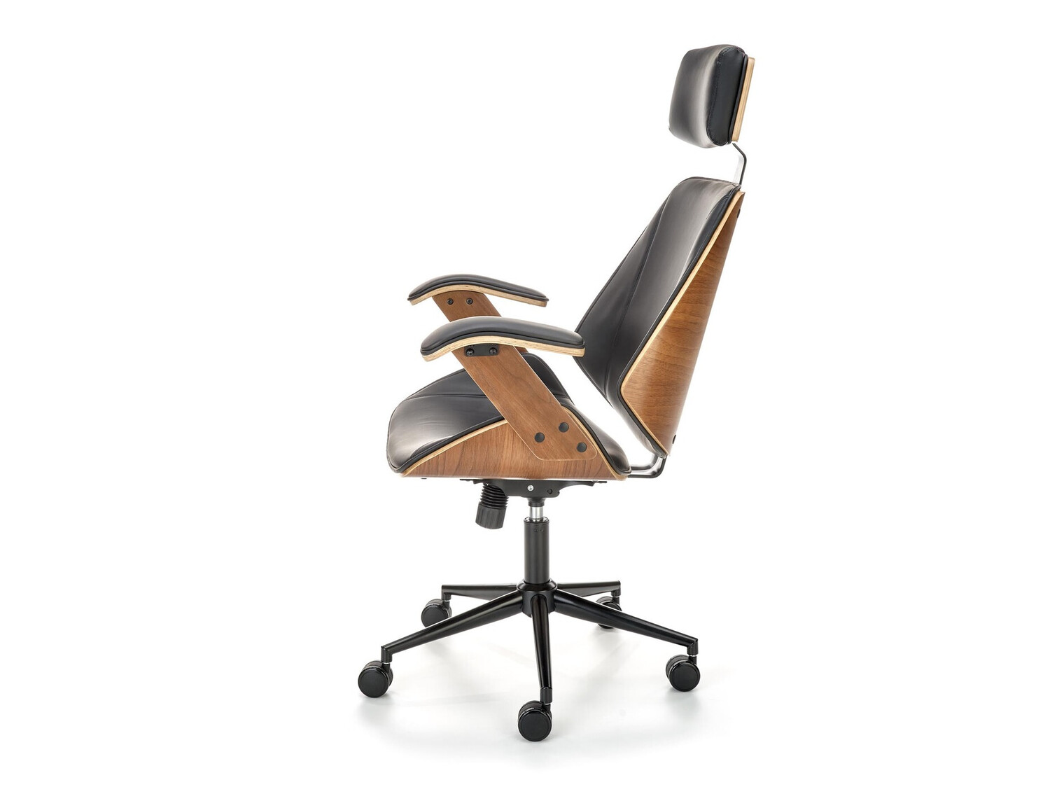 Irodai szék Houston 1490 (Fekete + Dió)