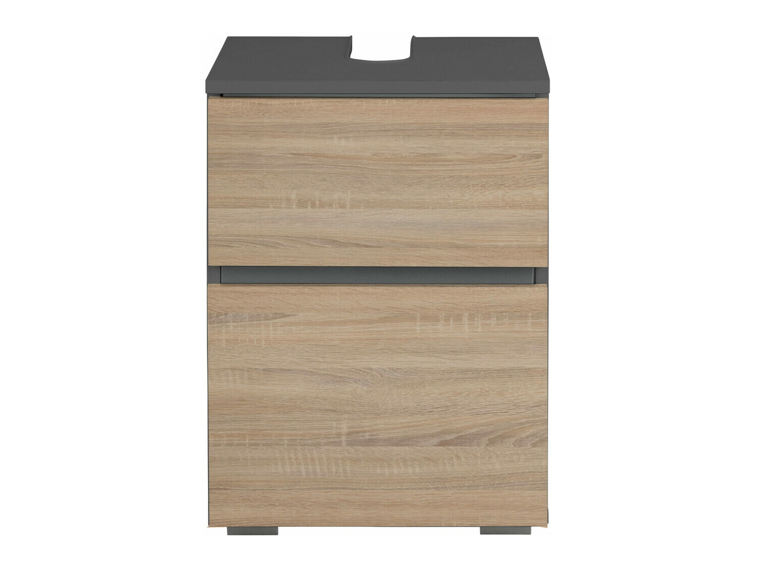 Mosdó alatti álló szekrény Soncamu 103 (Antracit + Tölgy)