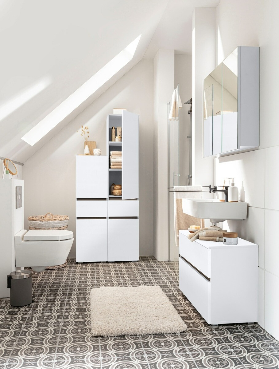 Mosdó alatti álló szekrény Soncamu 109 (Fehér)