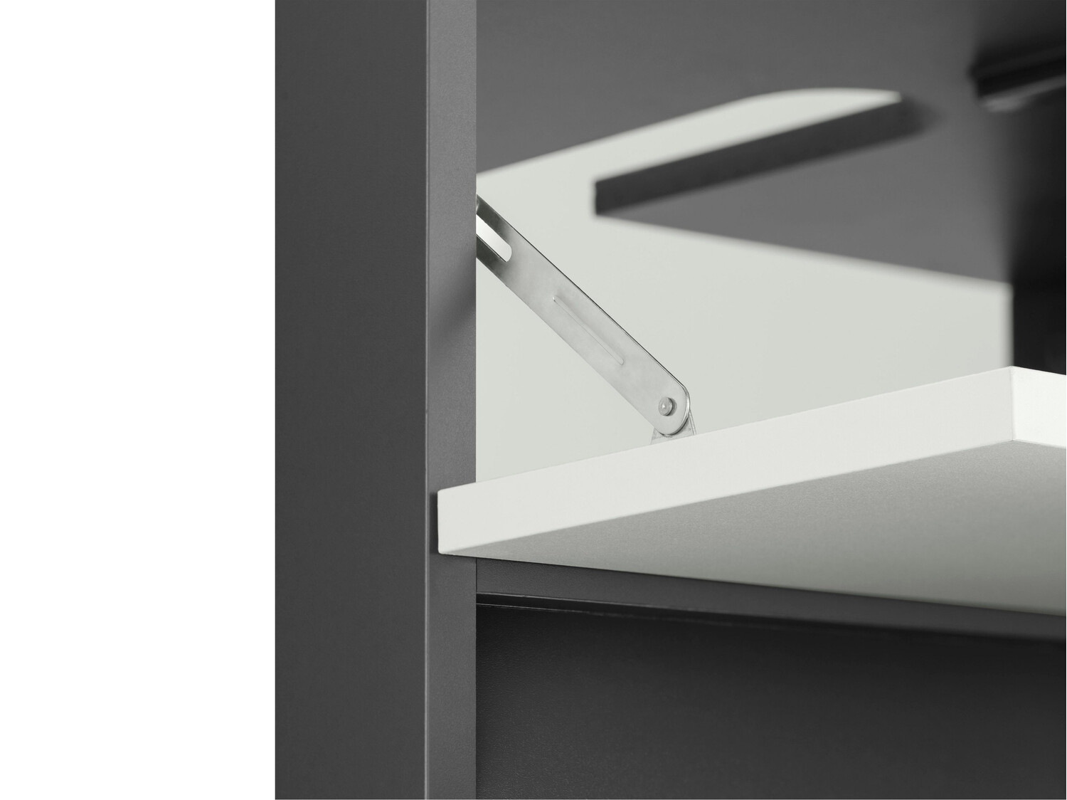 Mosdó alatti álló szekrény Soncamu 110 (Fehér + Antracit)