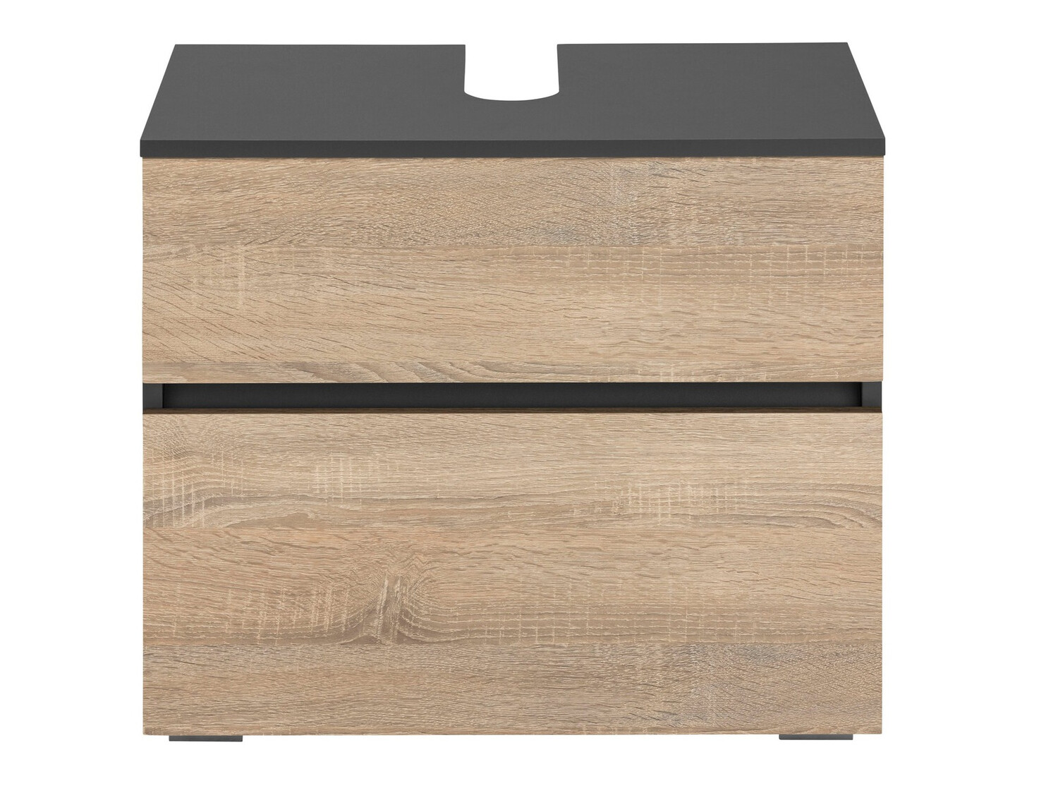 Mosdó alatti szekrény Soncamu 110 (Antracit + Tölgy)