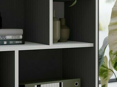 Polc szett Fivcalu 104 (Fehér + Grafit)