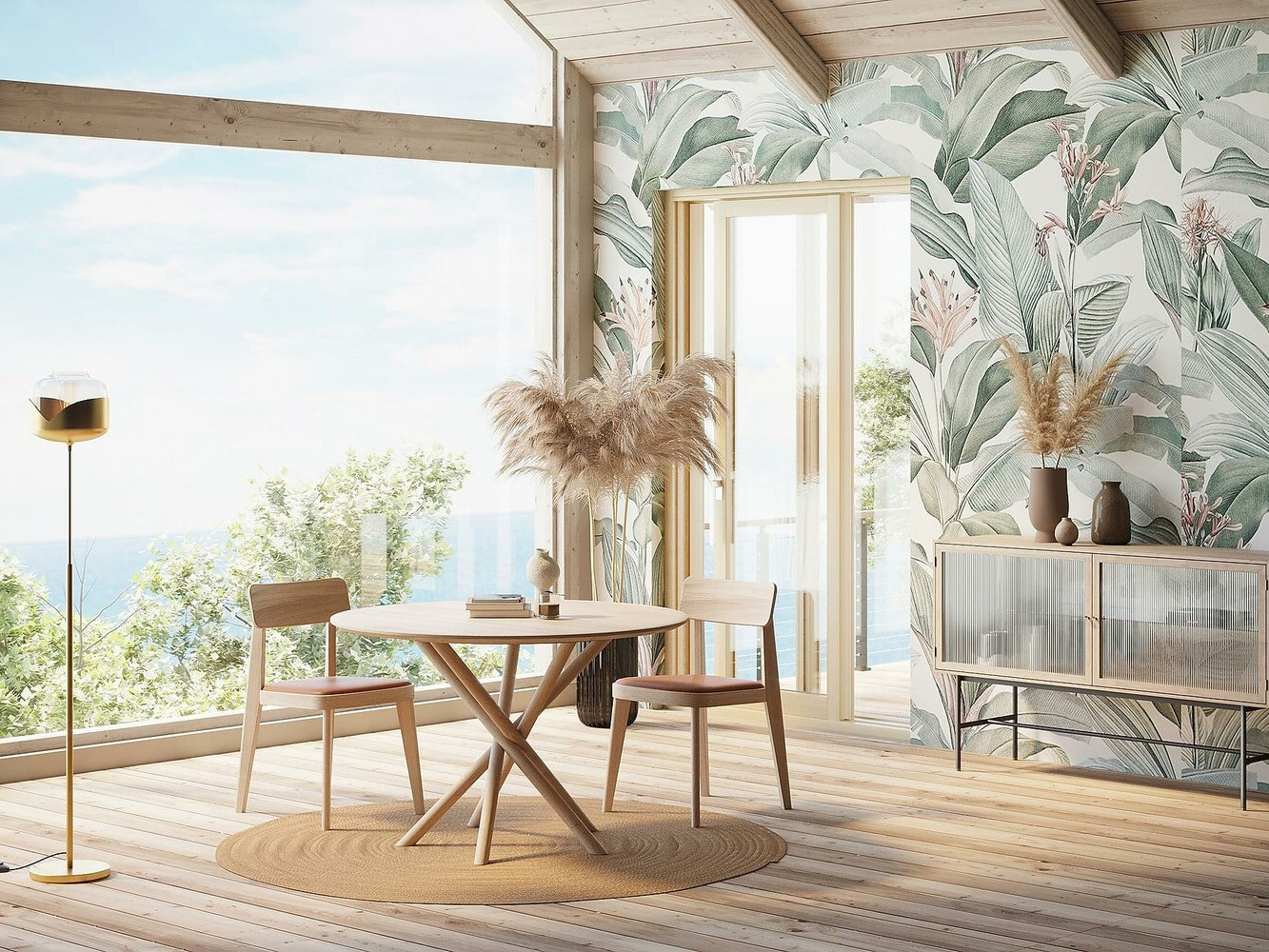 Asztal Springfield 225 (Világosbarna)