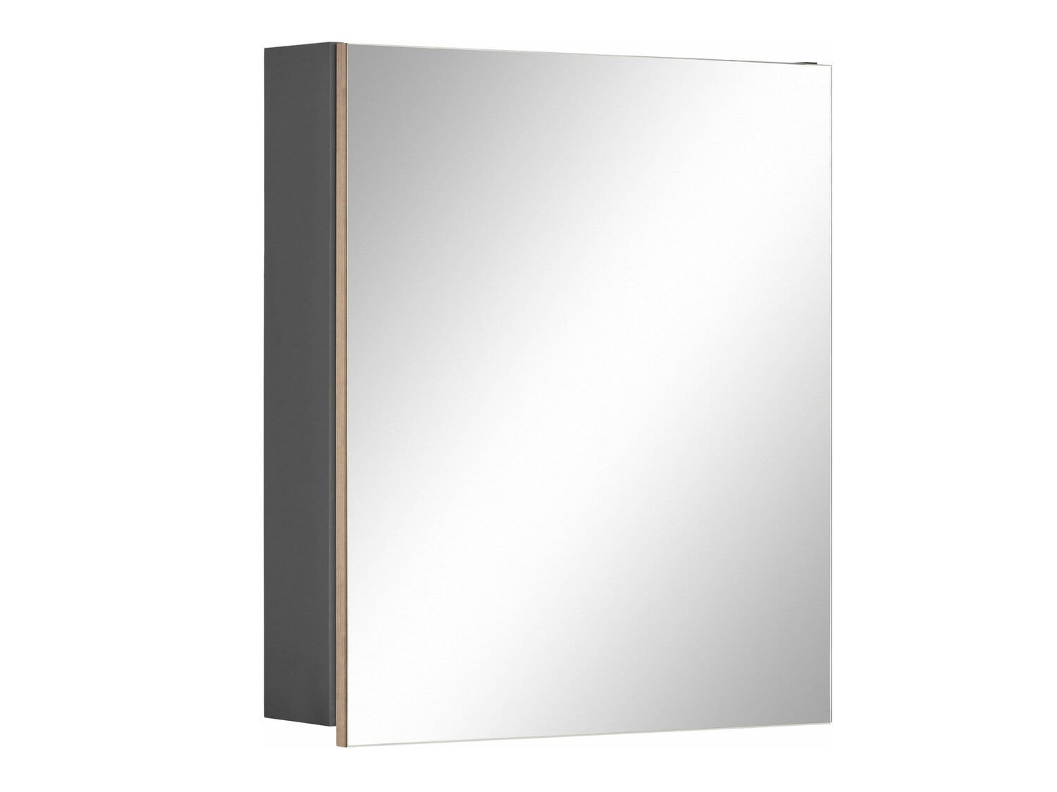 Fürdőszoba tükörszekrény Soncamu 105 (Antracit + Tölgy)