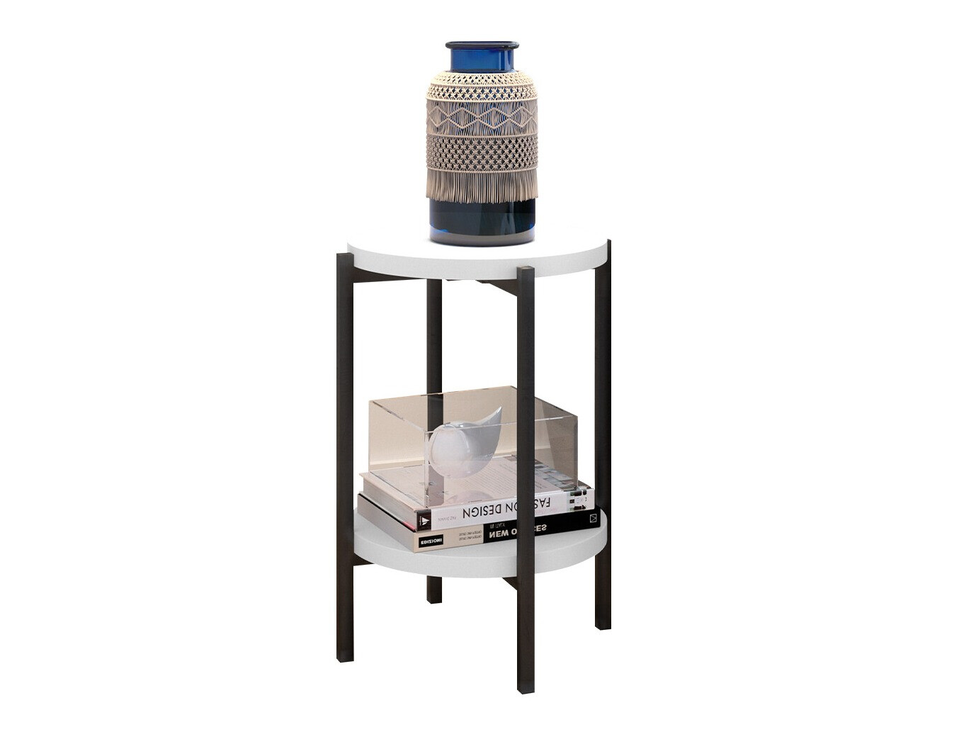 Kisasztal Providence 179 (Fehér + Fekete)