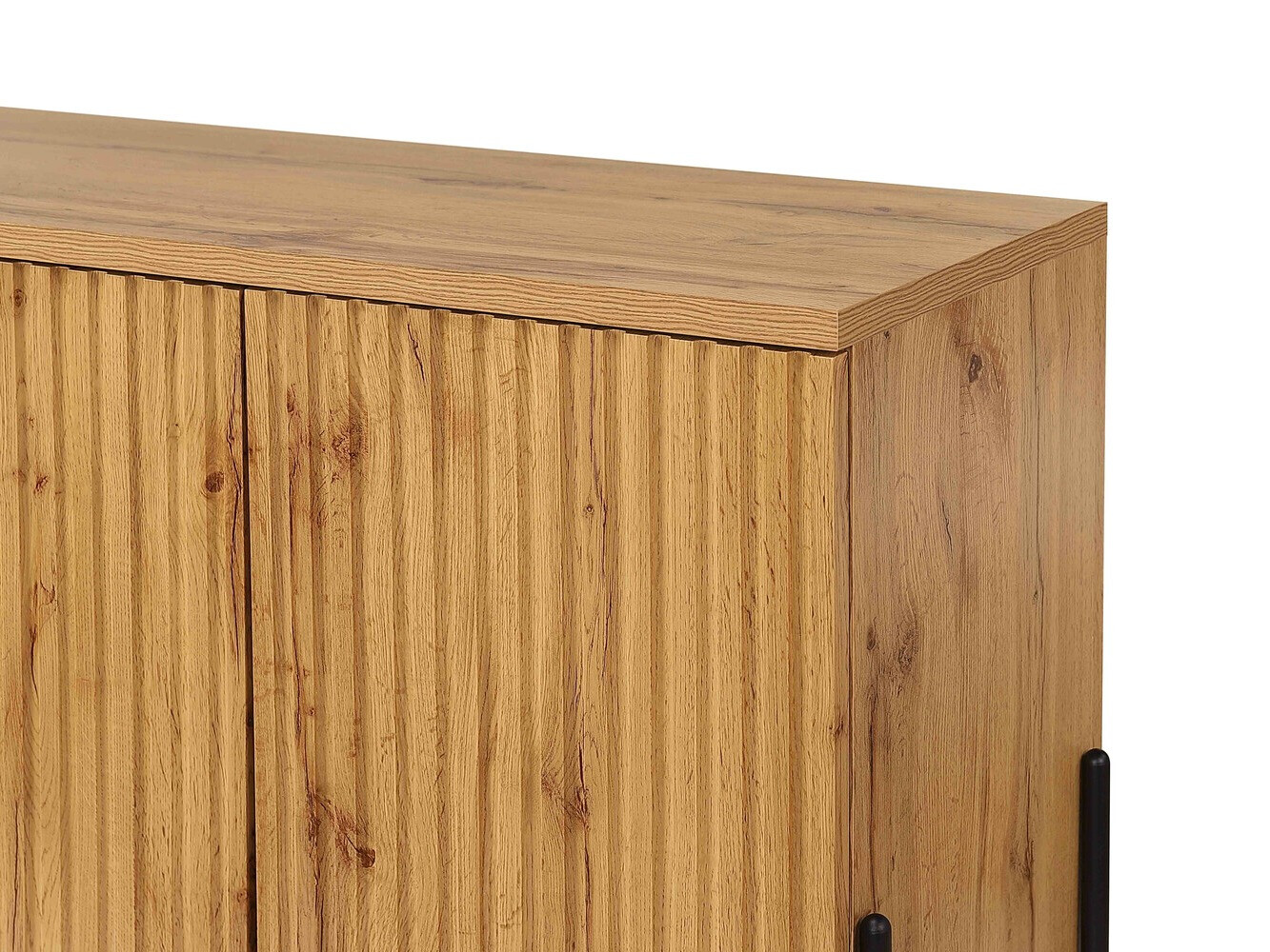 Szekrény Denton 977 (Fekete + Wotan tölgy)