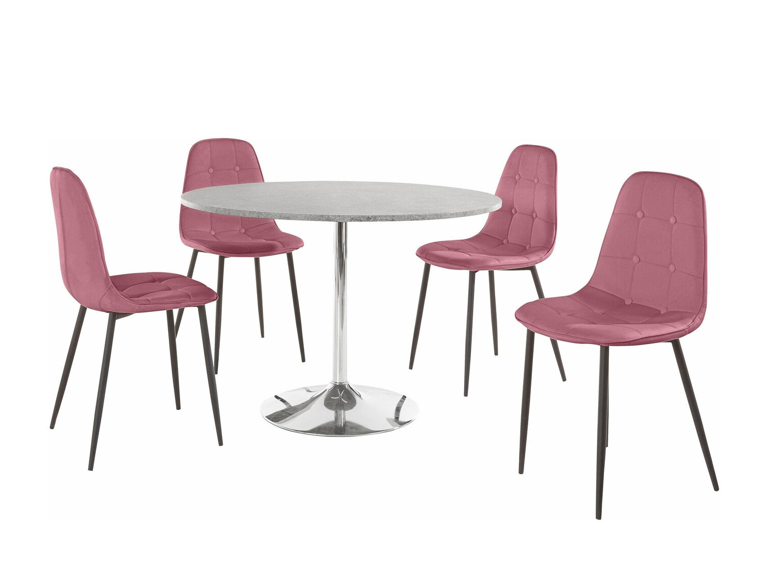 Étkezőgarnitúra Denton 936 (Rózsaszín)