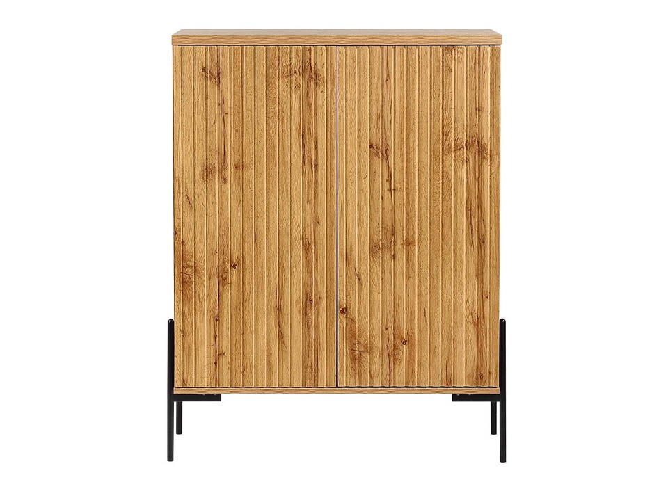 Szekrény Denton 1022 (Fekete + Wotan tölgy)