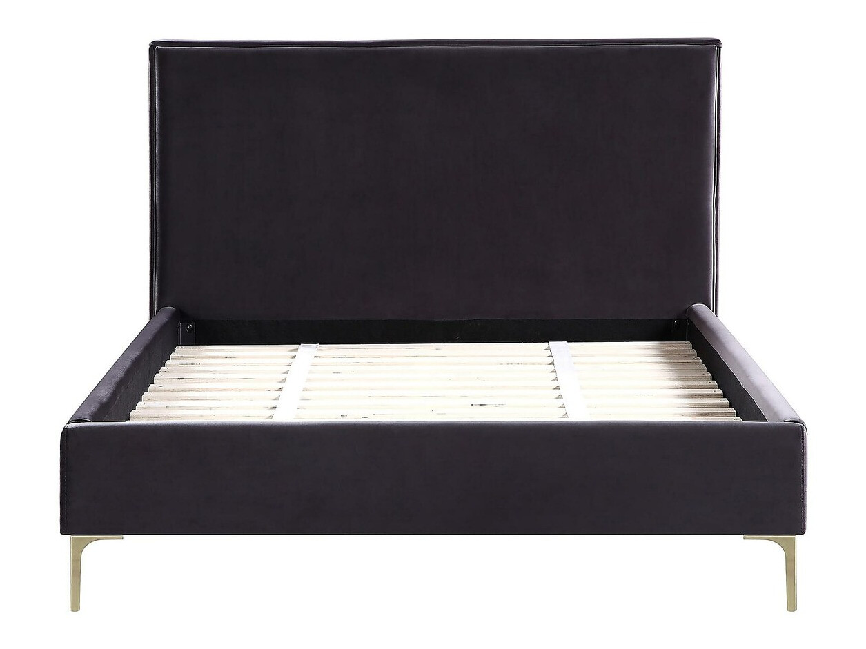 Ágy Riverton 681 (Sötétszürke + Sárgaréz)