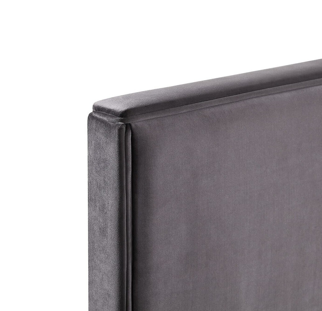 Ágy Riverton 681 (Sötétszürke + Sárgaréz)