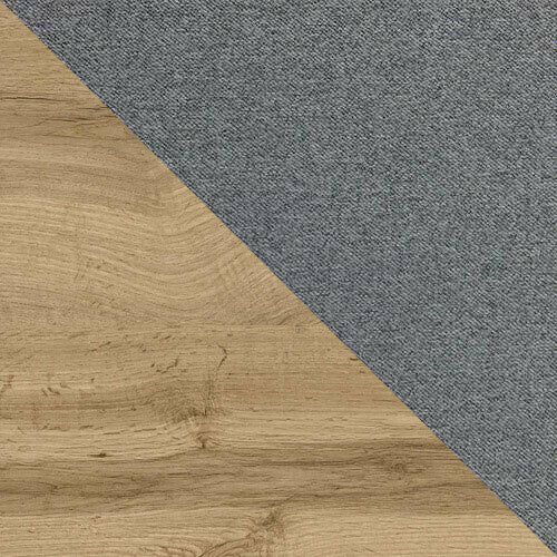 Kontinentális ágy Navis I (Wotan tölgy + Faro 4)