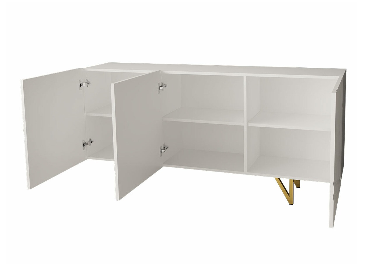 Nappali szett Audis (Fehér + Fényes fehér)