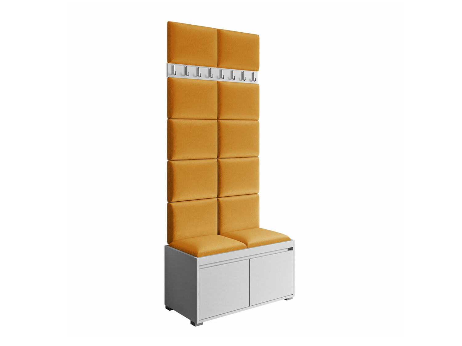 Előszoba garnitúra Comfivo Pinus IV (Fehér + Manila 32)