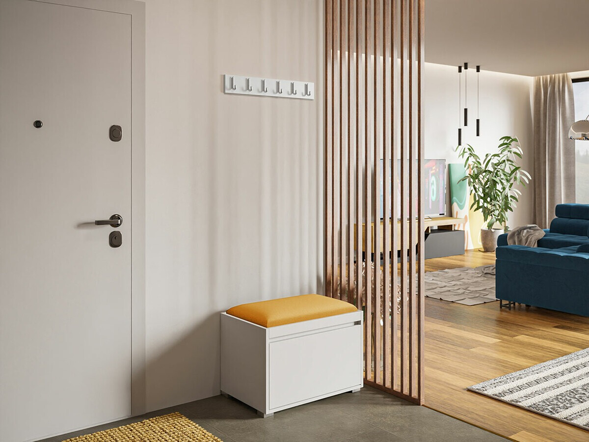 Előszoba garnitúra Comfivo Pinus VIII (Fehér + Manila 32)