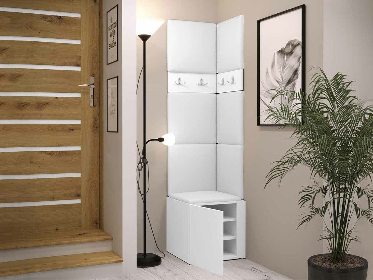 Előszoba garnitúra Hartford 347 (Fehér)