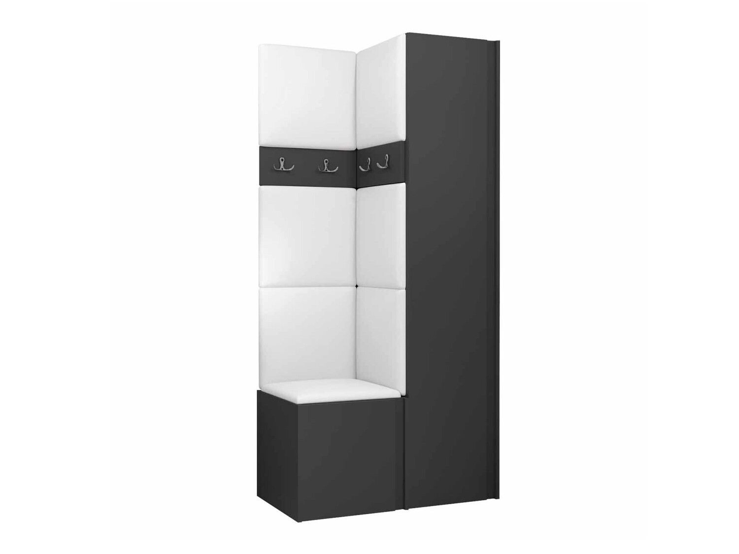 Előszoba garnitúra Hartford 348 (Grafit)