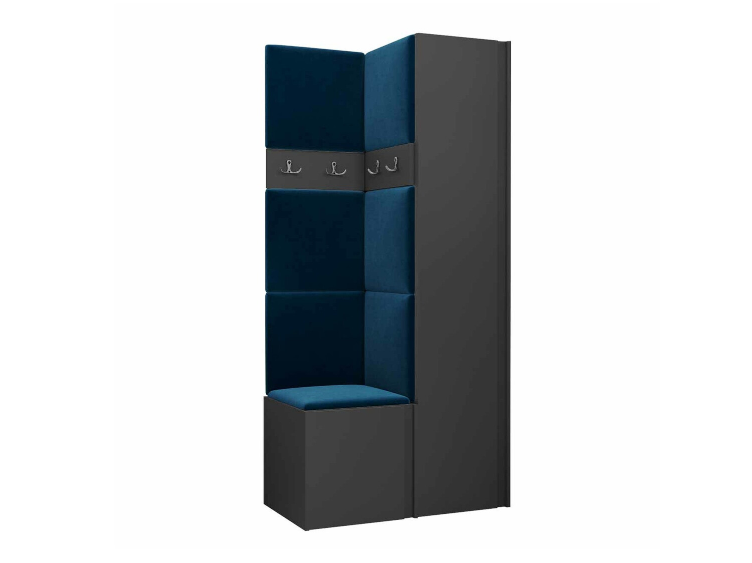 Előszoba garnitúra Hartford 348 (Grafit)