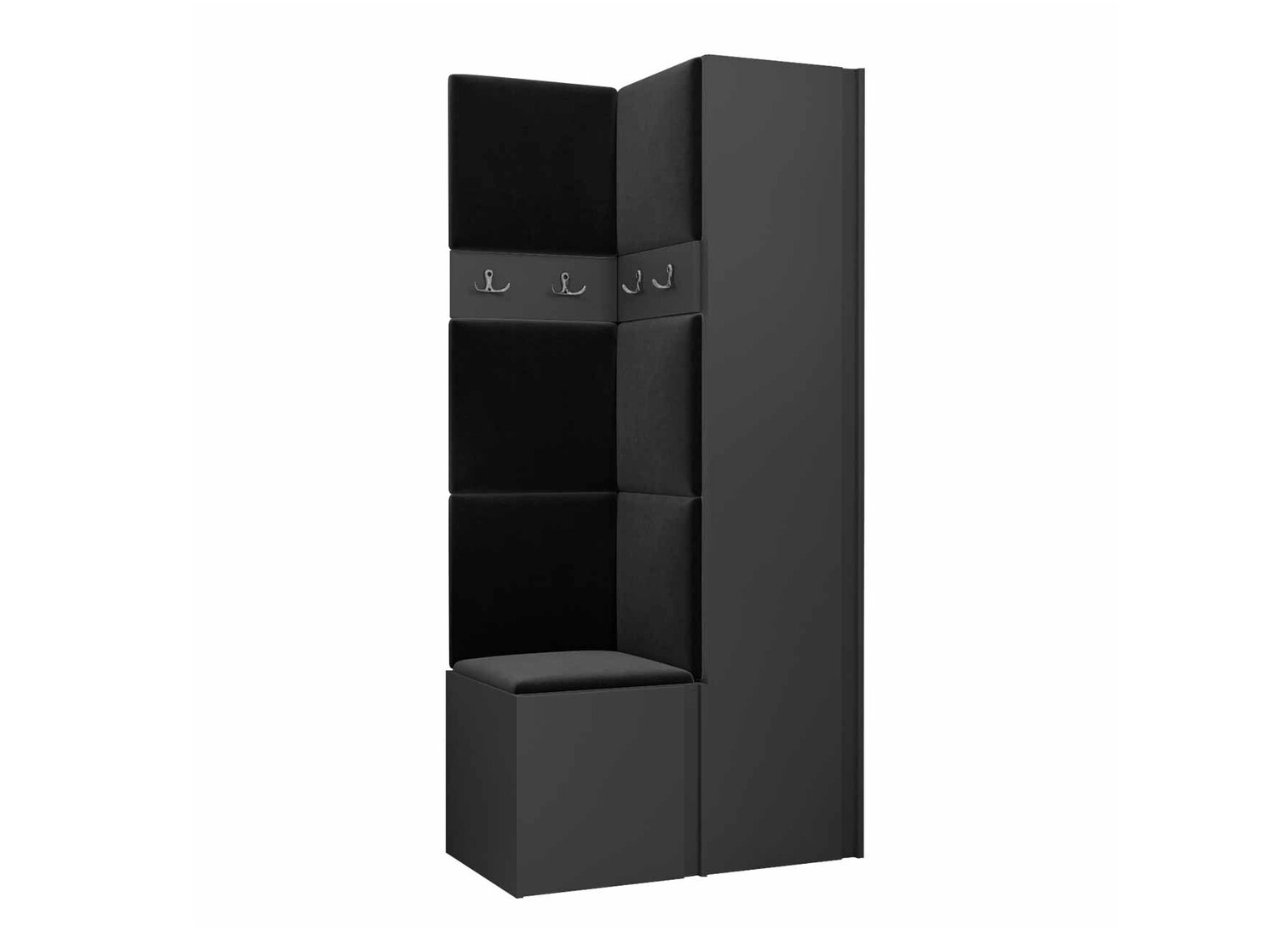 Előszoba garnitúra Hartford 348 (Grafit)