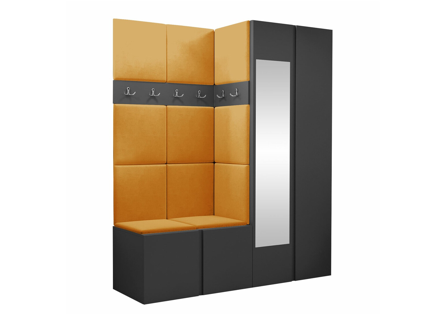 Előszoba garnitúra Hartford 278 (Grafit)