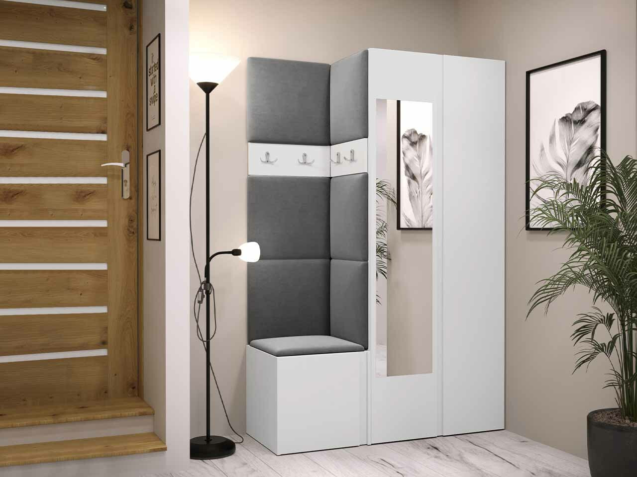 Előszoba garnitúra Hartford 350 (Fehér)