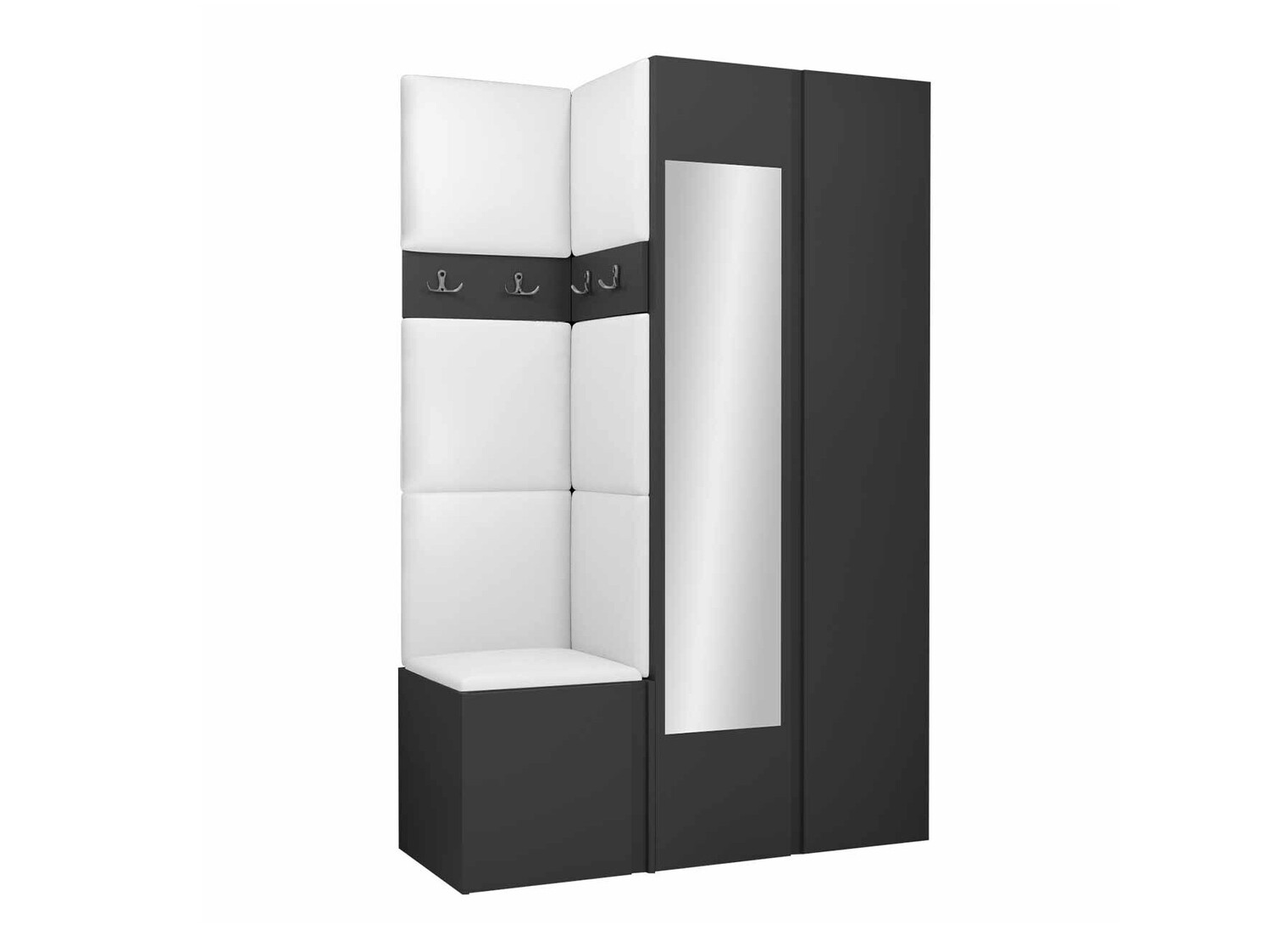 Előszoba garnitúra Hartford 350 (Grafit)