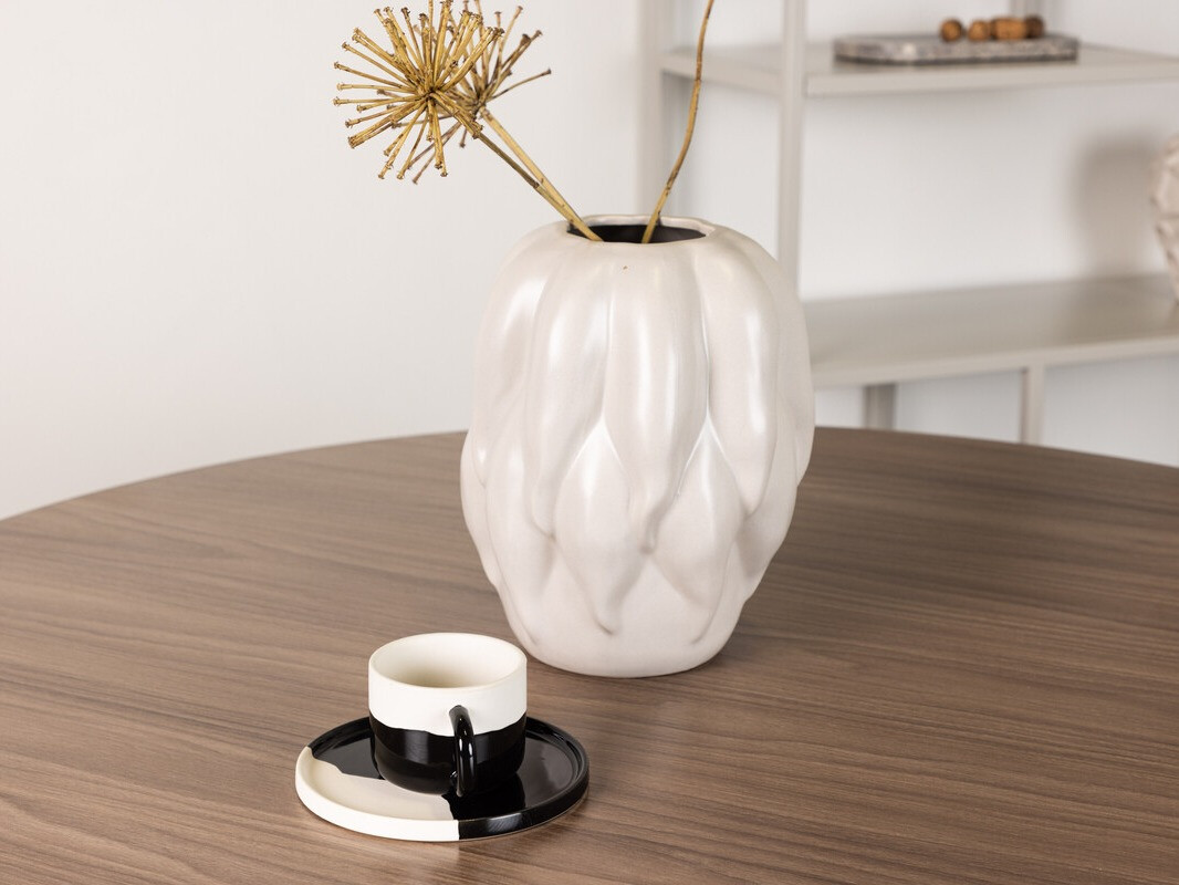 Asztal Dallas 4897 (Fekete + Dió)