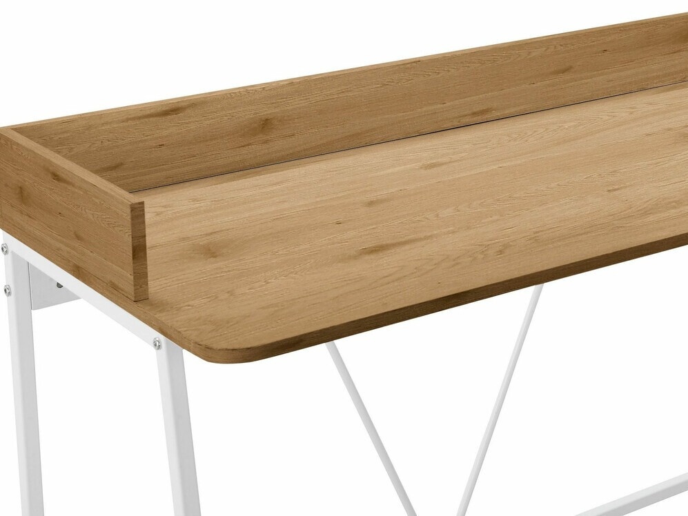 Íróasztal Denton 1005 (Fehér + Tölgy)