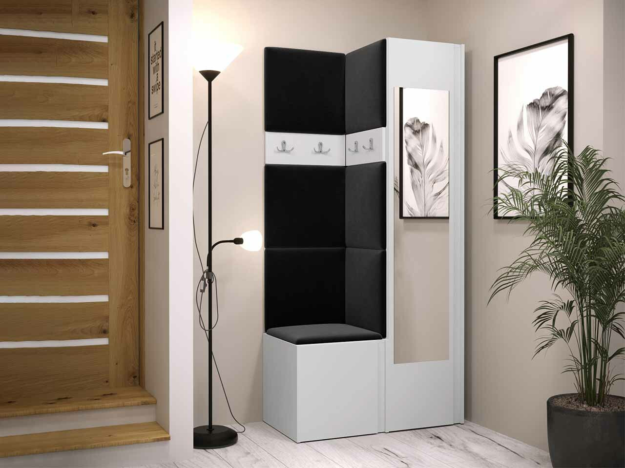 Előszoba garnitúra Hartford 354 (Fehér)