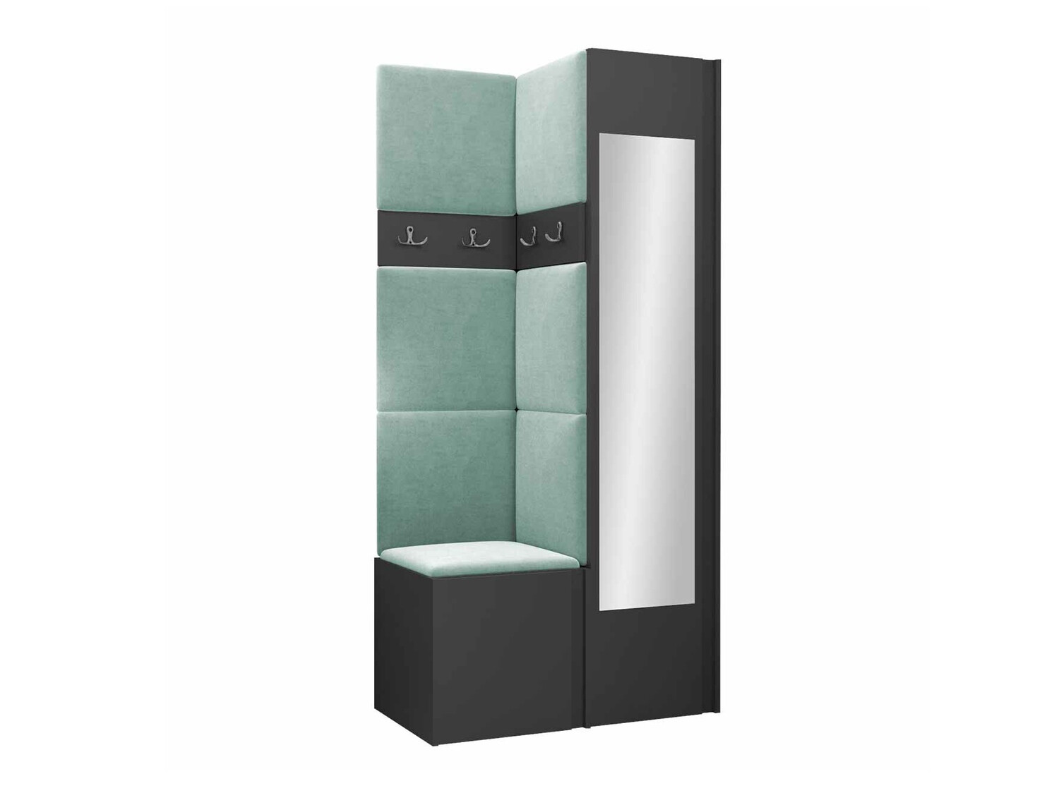 Előszoba garnitúra Hartford 354 (Grafit)