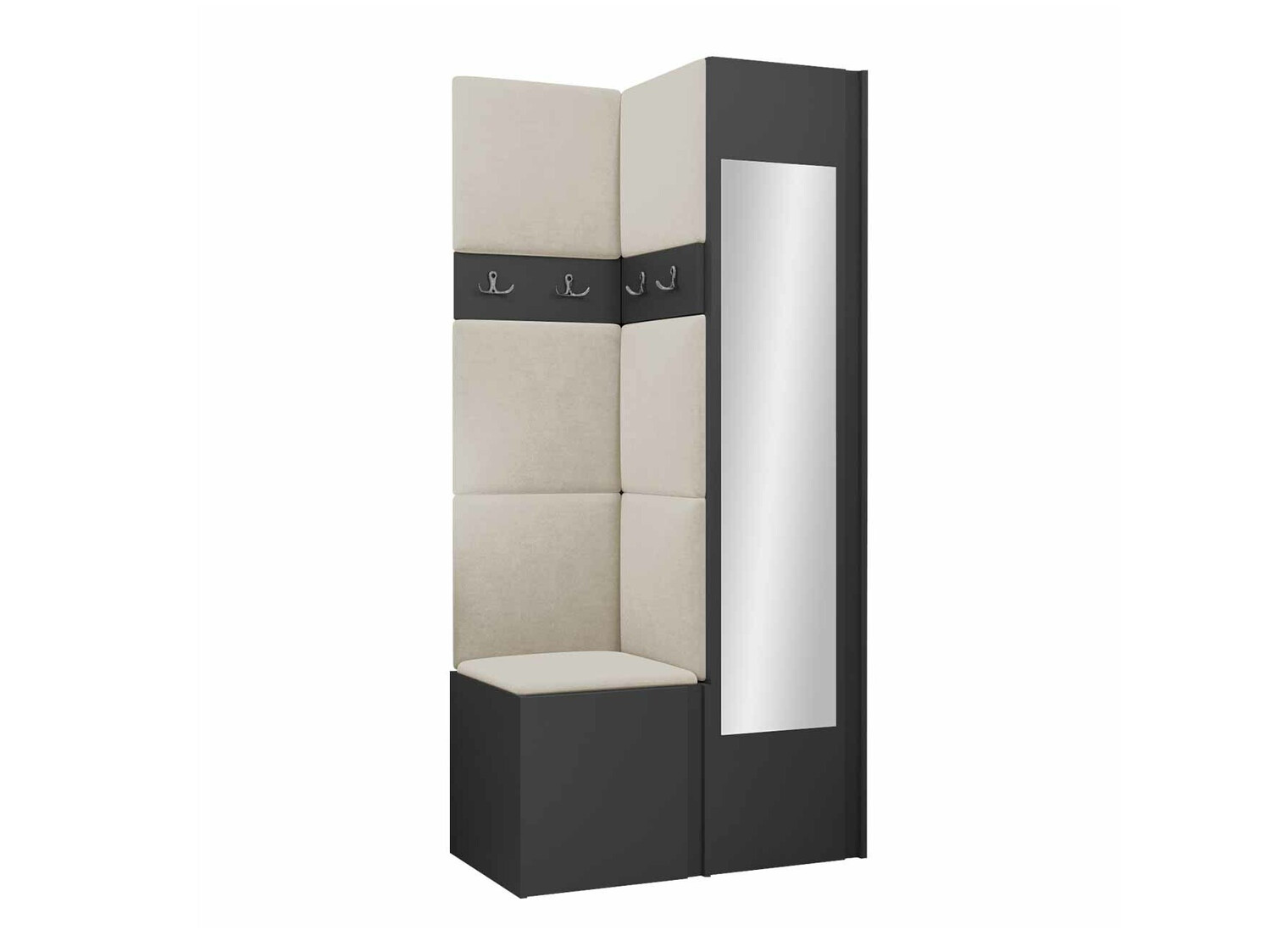 Előszoba garnitúra Hartford 354 (Grafit)