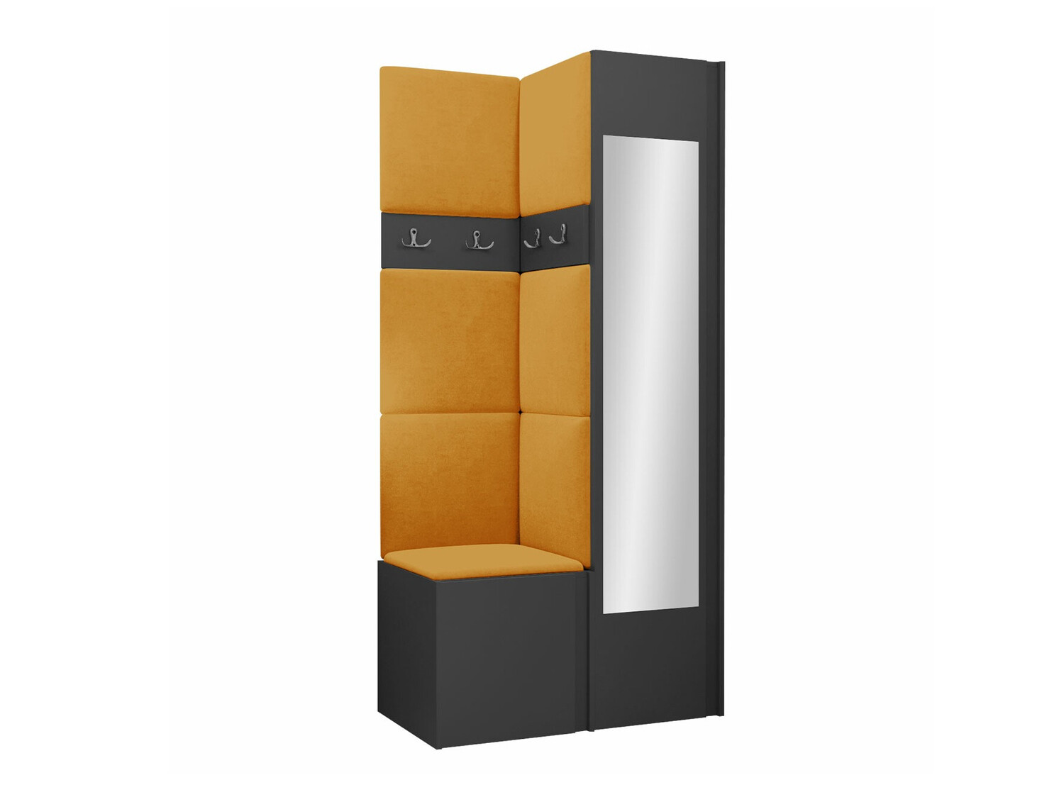 Előszoba garnitúra Hartford 354 (Grafit)