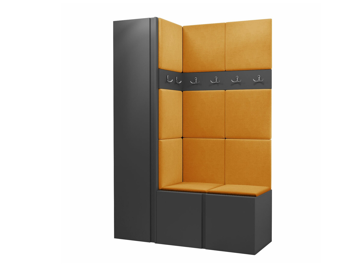 Előszoba garnitúra Hartford 471 (Grafit)