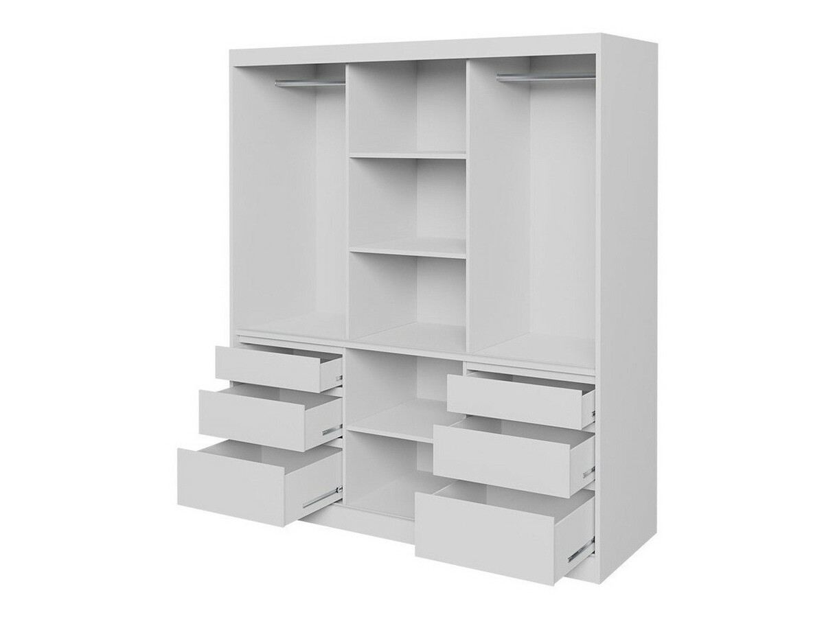 Gardróbszekrény Toledo 120 (Fehér)