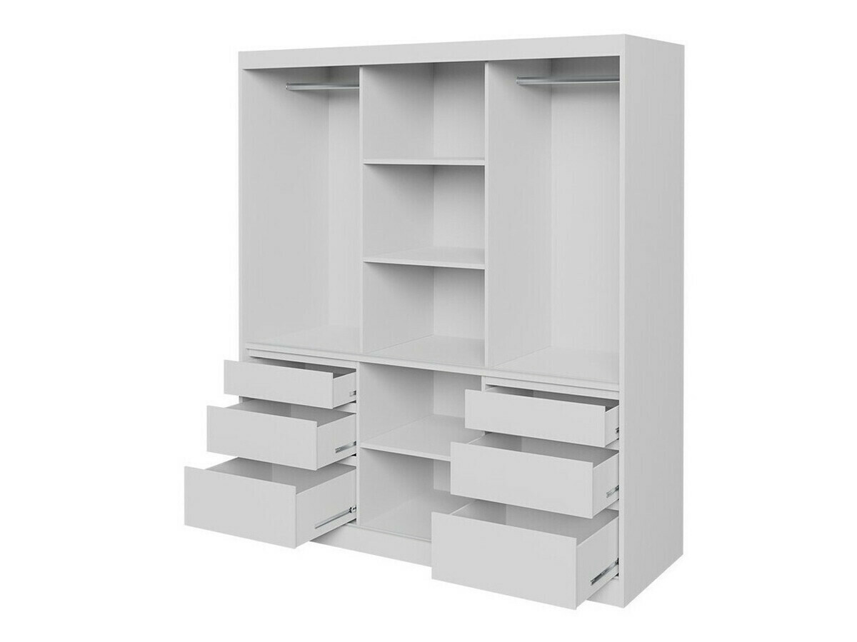 Gardróbszekrény Toledo 120 (Lefkas tölgy + Fekete)