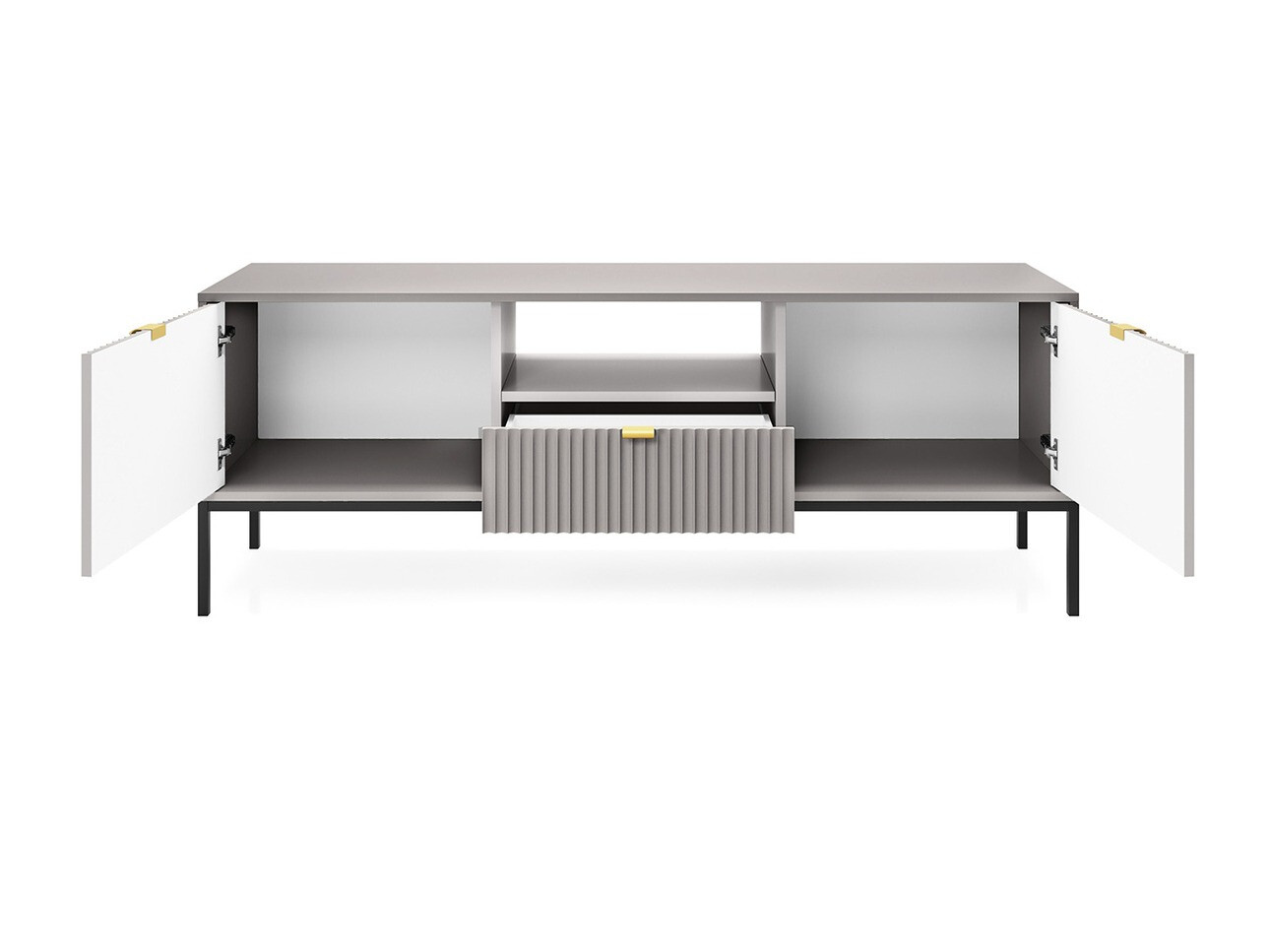 Nappali szett Lima L106 (Szürke + Fekete)