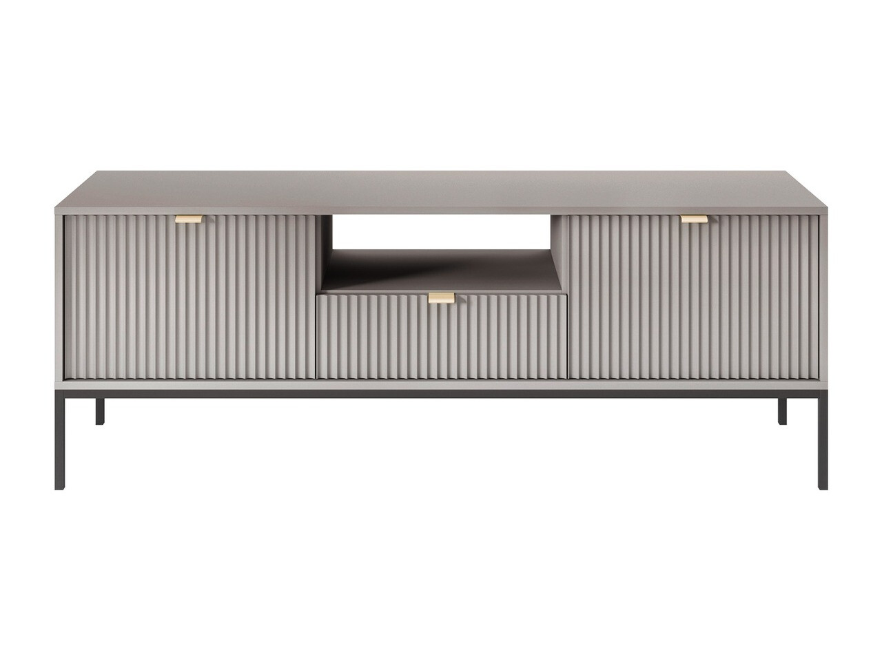 TV-állvány Lima L103 (Szürke + Fekete)