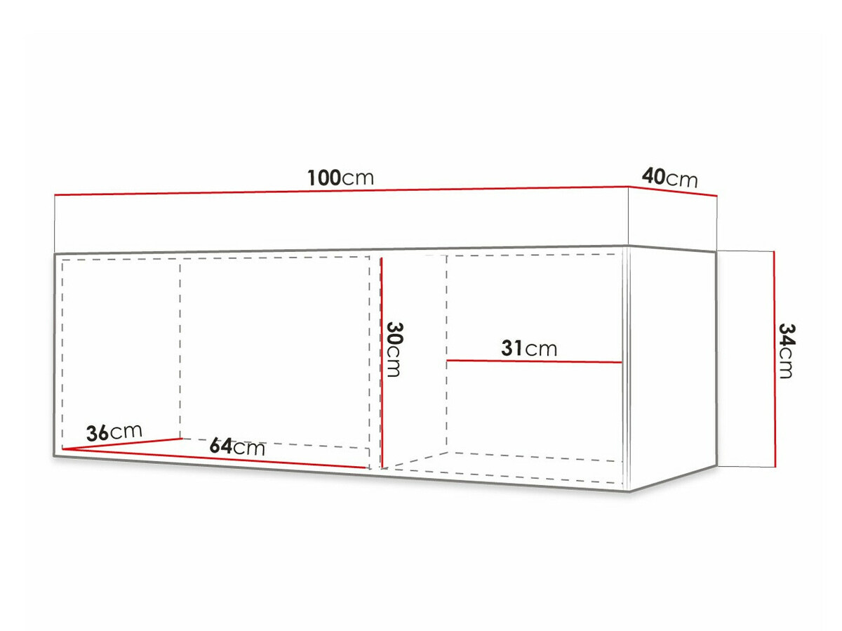 TV-állvány Anulio (Fehér)
