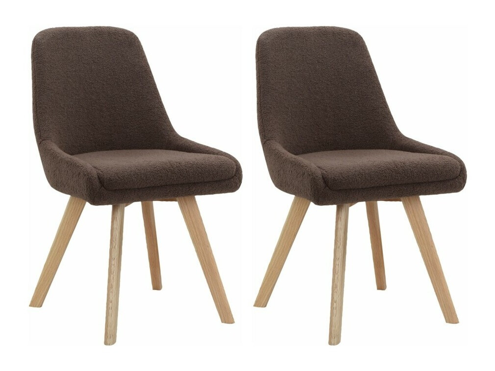 Szék készlet Denton 1045 (Barna + Tölgy)