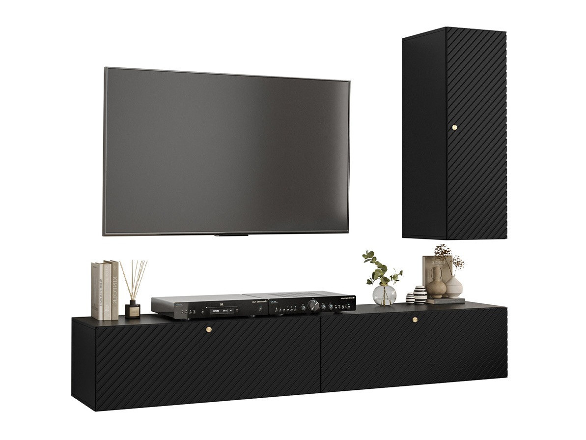 Nappali szett Elblaru 122 (Fekete)