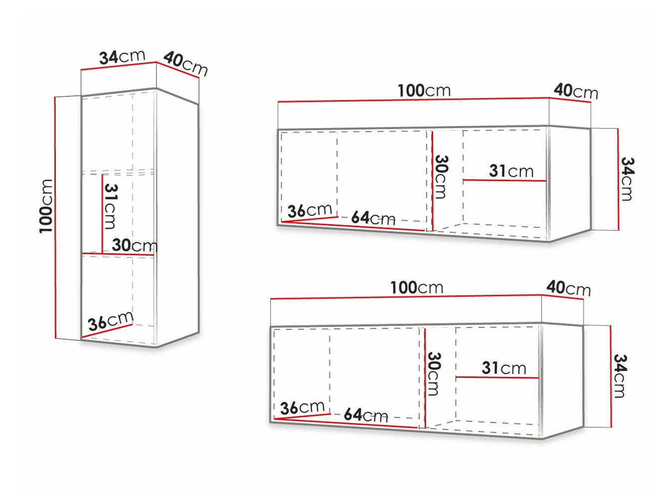 Nappali szett Elblaru 122 (Fekete)