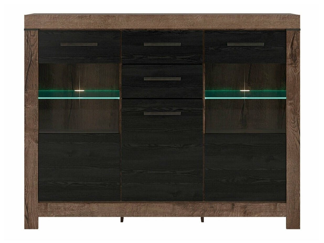 Komód Dunfelu 108 (Monastery tölgy + Fekete tölgy)