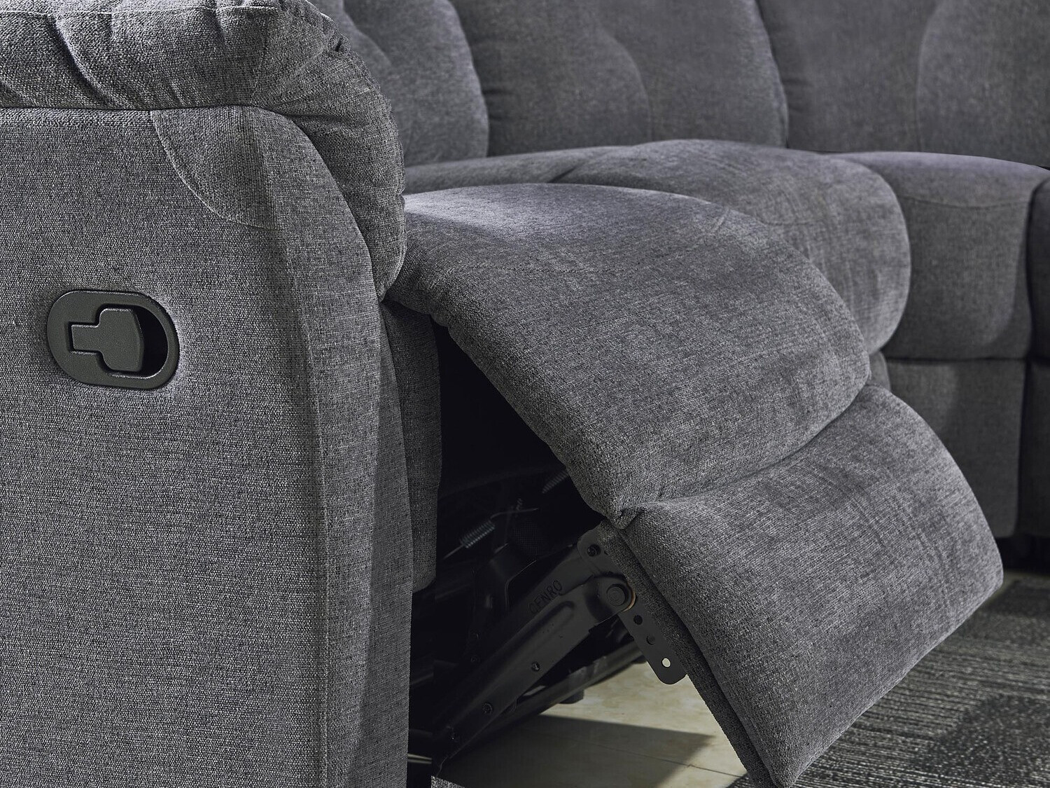 Relax sarokkanapé Houston 1203 (Sötétszürke)