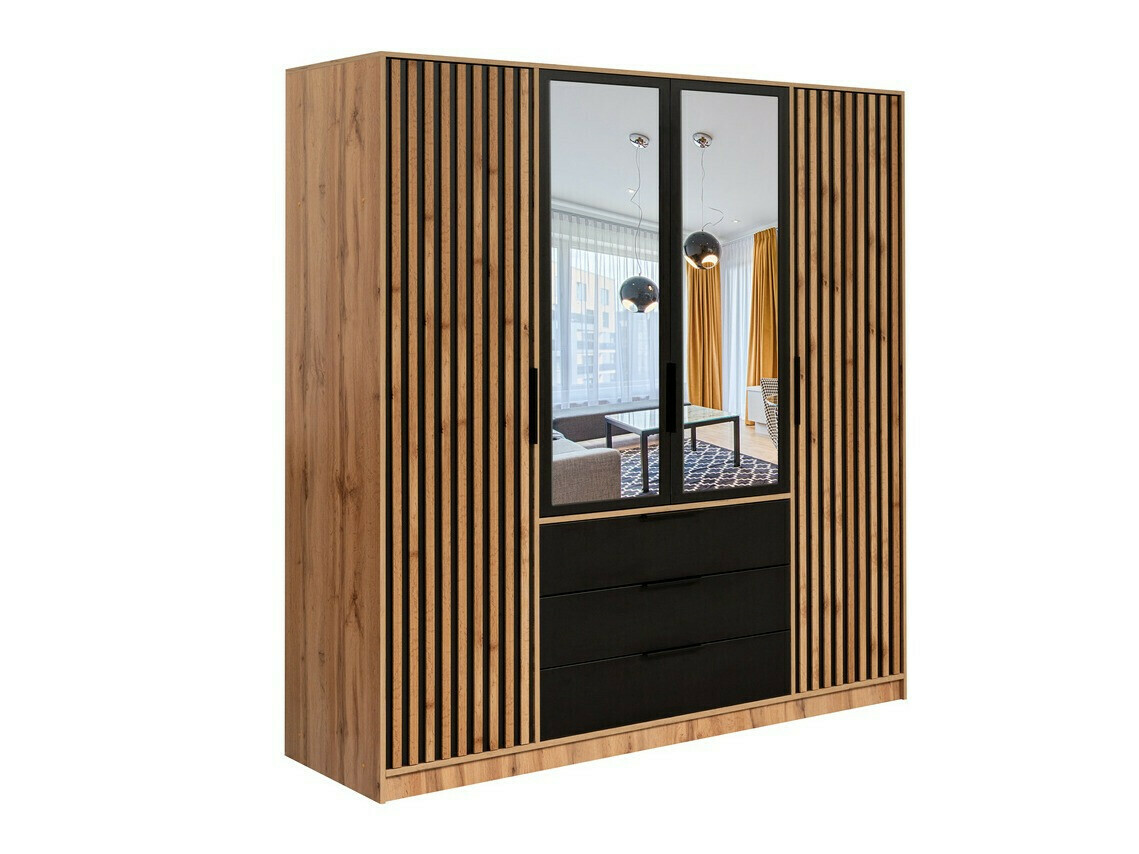 Gardróbszekrény Collis V (Wotan tölgy)