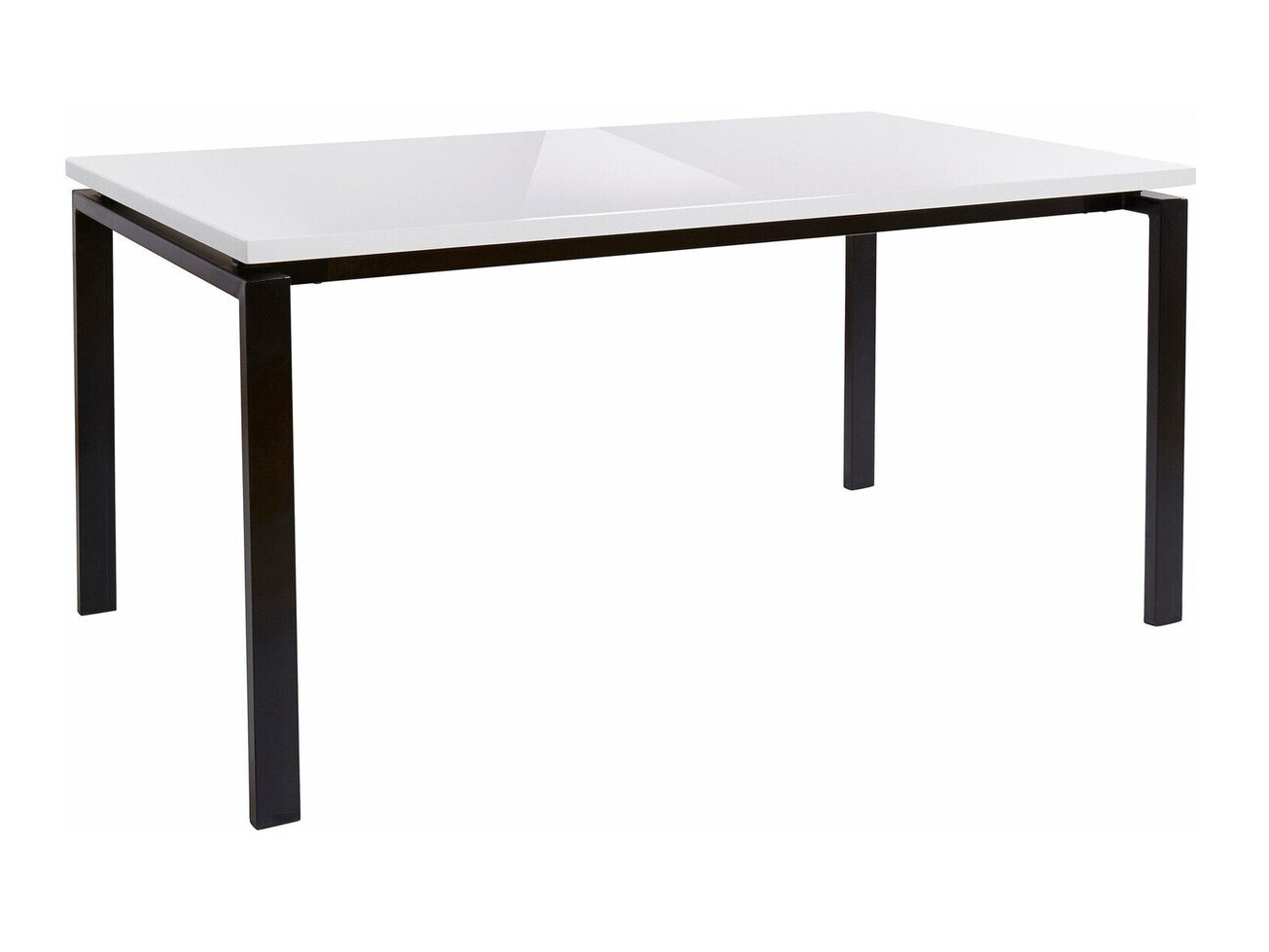 Étkezőgarnitúra Denton 275 (Fehér + Fekete)