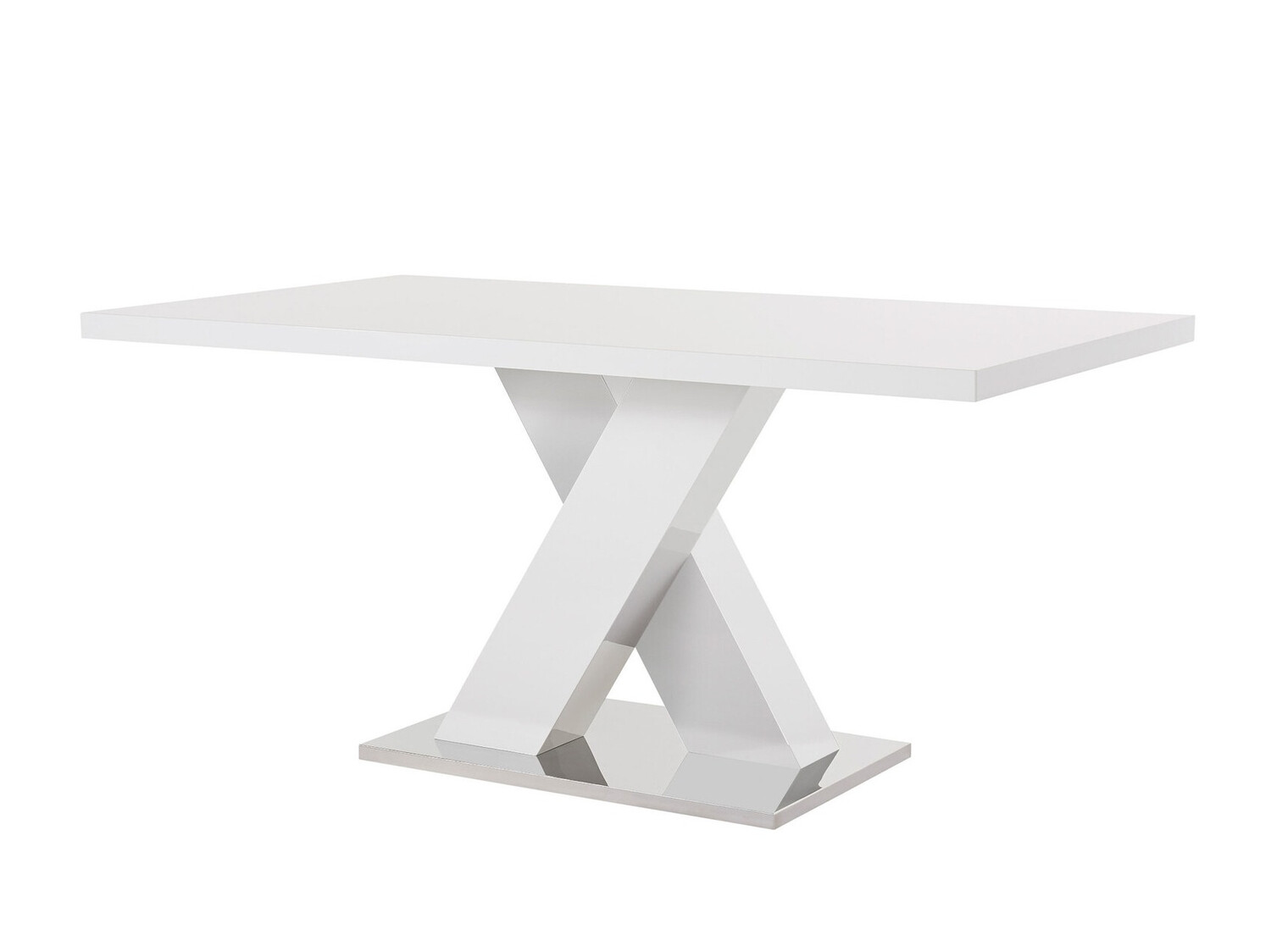 Asztal Denton 1084 (Fényes fehér)