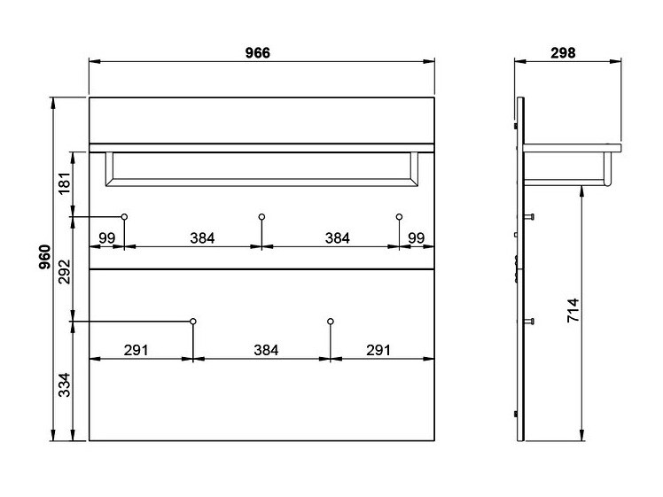 Fogas Fivsori 107 (Fényes szürke + Grafit)