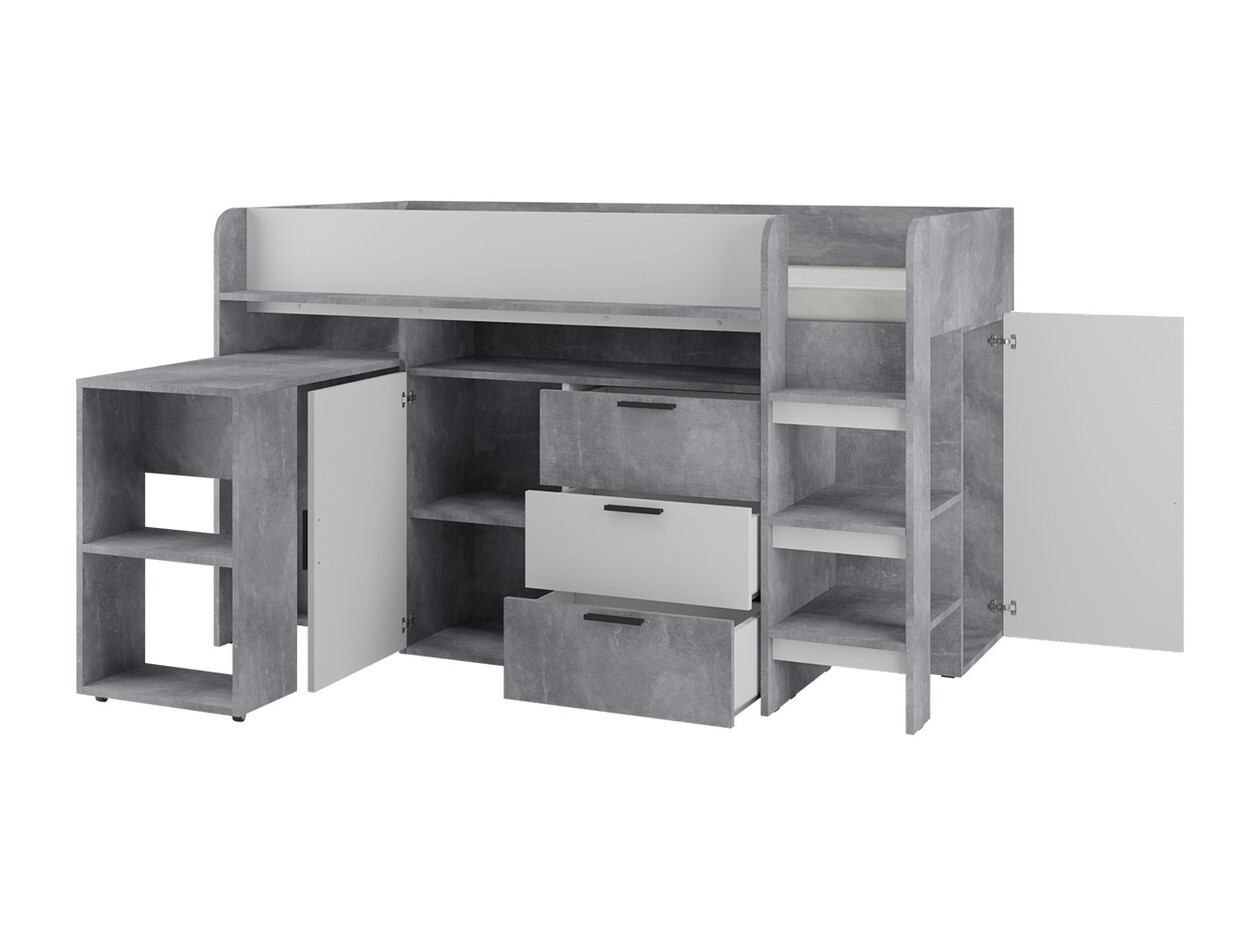 Galériaágy Hartford 363 (Beton + Fehér)