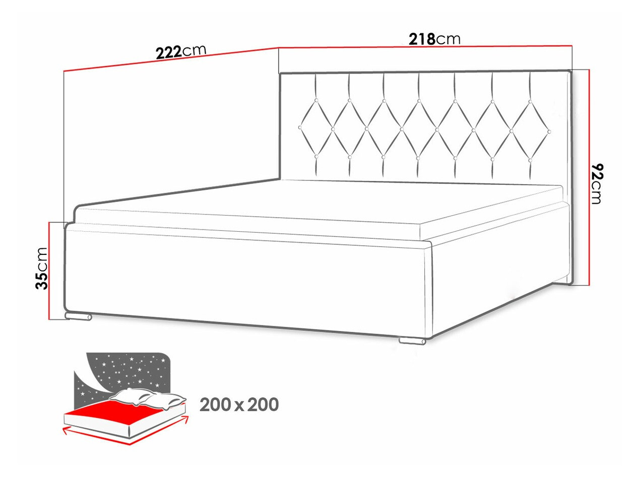 Ágy Baltimore 160 (Mikrofaza 05)