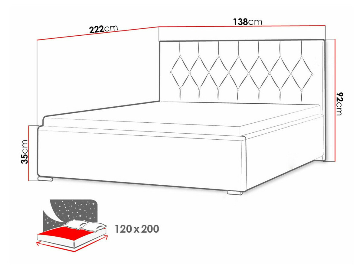 Ágy Baltimore 160 (Mikrofaza 14)